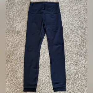 Lululemon original Wonder Under leggings, navy